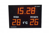 Часы-термометр СТ1.16-2t ПТК Спорт 017-0828