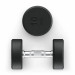 Гантель круглая обрезиненная 10 кг UnixFit PRO DBRND10PBKx2 2 шт 75_75