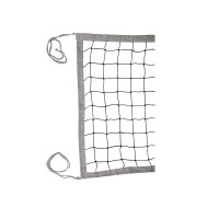 Сетка волейбольная Ø=2,8мм, белая, обшитая капроном с 4-х сторон Ellada М391В