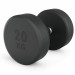 Гантель круглая обрезиненная 20 кг UnixFit PRO DBRND20PBKx2 2 шт 75_75