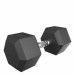 Гантель гексагональная обрезиненная 17,5 кг UnixFit DBHEX17_5x2 2 шт 75_75