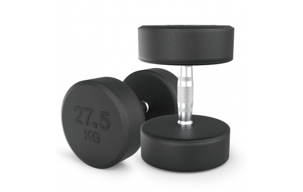 Гантель круглая обрезиненная 30 кг UnixFit PRO DBRND30PBKx2 2 шт 600_380