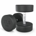 Гантель круглая обрезиненная 30 кг UnixFit PRO DBRND30PBKx2 2 шт 75_75