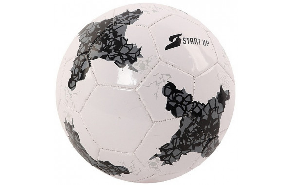 Мяч футбольный для отдыха Start Up E5125 р.5 белый 600_380