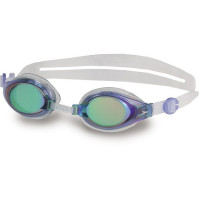 Очки для плавания Speedo Mariner Mirror голубой\прозрачный