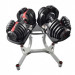 Стенд для регулируемых гантелей Original Fitness 24/40 кг 75_75