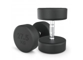Гантель круглая обрезиненная 27,5 кг UnixFit PRO DBRND27_5PBKx2 2 шт