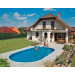 Морозоустойчивый бассейн Azuro 405DL, овальный 7,3х3,7х1,2 м Comfort 75_75
