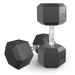 Гантель гексагональная обрезиненная 20 кг UnixFit DBHEX20x2 2 шт 75_75