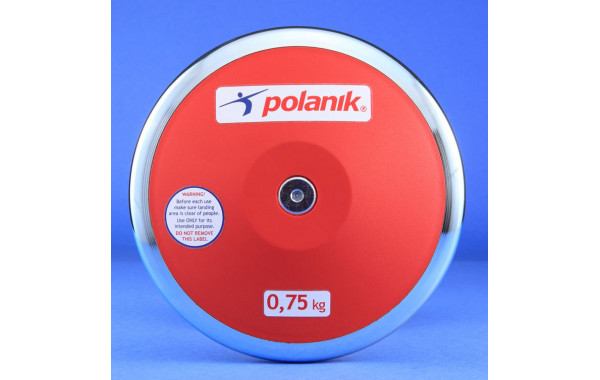 Диск тренировочный, пластиковый 2 кг Polanik TPD11-2 600_380