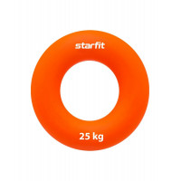 Эспандер кистевой Core Star Fit "Кольцо", d8,8 см, 25 кг, силикогель ES-404 оранжевый