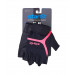 Перчатки для фитнеса Star Fit WG-103, черный/малиновый 75_75