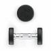 Гантель круглая обрезиненная 2,5 кг UnixFit PRO DBRND2_5PBKx2 2 шт 75_75