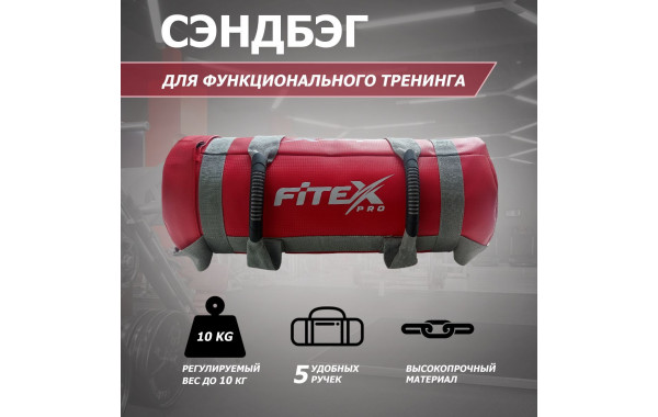 Сэндбэг 10кг Fitex Pro FTX-1650-10 600_380