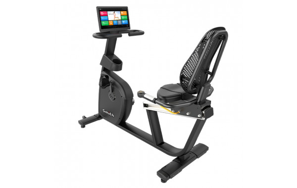 Горизонтальный велотренажер с экраном iSmart 15,6" Smith Fitness RBS 3.7 600_380