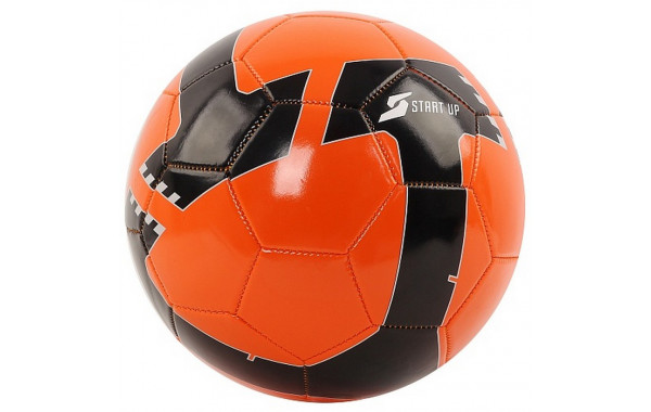 Мяч футбольный для отдыха Start Up E5120 оранжевый/черный р.5 600_380