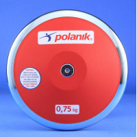 Диск тренировочный, пластиковый 0,75 кг Polanik TPD11-0,75