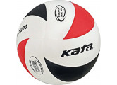 Мяч волейбольный Kata C33286 р.5 бело-черно-красный