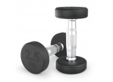 Гантель круглая обрезиненная 2,5 кг UnixFit PRO DBRND2_5PBKx2 2 шт