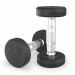 Гантель круглая обрезиненная 2,5 кг UnixFit PRO DBRND2_5PBKx2 2 шт 75_75