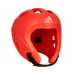 Шлем для единоборств Adidas Kick Boxing Headguard adiKBHG500 красный 75_75