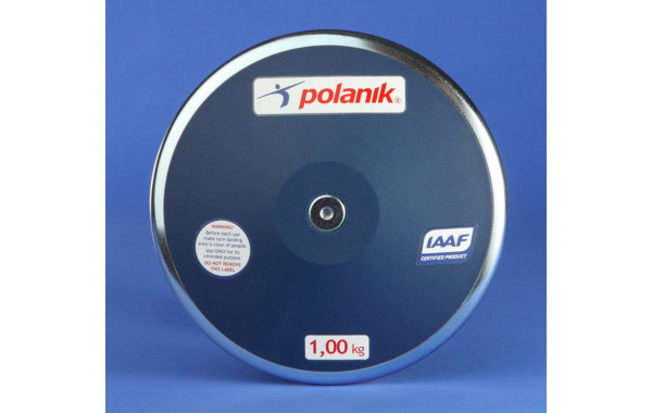 Диск соревновательный пластиковый 1,6 кг. Polanik CPD11-1,6 600_380