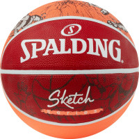 Мяч баскетбольный Spalding Sketch Drible 84381z р.7