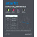 Перчатки для фитнеса Star Fit WG-103, черный/малиновый 75_75