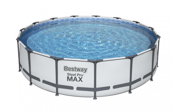 Бассейн круглый на стойках 457x107см Bestway Steel Pro Max 56488 600_380
