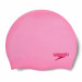 Шапочка для плавания детская Speedo Plain Moulded Silicone Cap Jr 8-7099015964 розовый 75_75