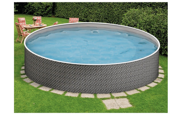 Морозоустойчивый бассейн круглый 500x500x120см Mountfield Azuro (Comfort) Rattan 600_380