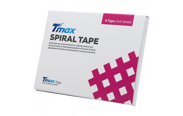 Кросс-тейп Tmax Spiral Tape Type A (20 листов), 423716, телесный 600_380
