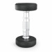Гантель круглая обрезиненная 2,5 кг UnixFit PRO DBRND2_5PBKx2 2 шт 75_75