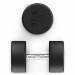 Гантель круглая обрезиненная 37.5 кг UnixFit PRO DBRND37_5PBKx2 2 шт 75_75