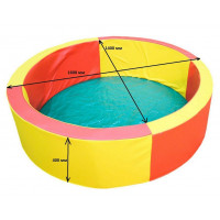 Сухой бассейн с набором шаров (в наборе 800 разноцветных шаров) Dinamika ZSO-002374