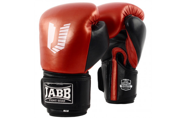 Боксерские перчатки Jabb JE-4075/US Craft коричневый/черный 10oz 600_380