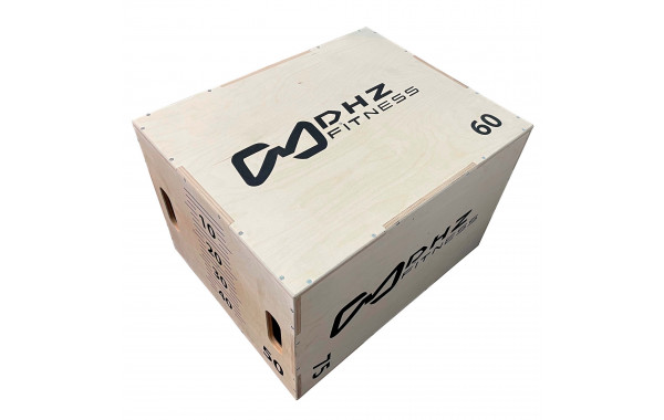 Универсальный PLYO BOX 3 в 1 со шкалой наклона (фанера) 50х60х75 см DHZ 600_380