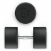 Гантель круглая обрезиненная 47,5 кг UnixFit PRO DBRND47_5PBKx2 2 шт 75_75