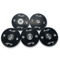 Бамперный диск для кроссфита 20 кг AeroFit AFBD20 черный