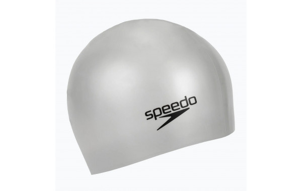 Шапочка для плавания Speedo Long Hair Cap 8-0616814561 серебристый 600_380