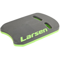 Доска для плавания 28х43х3,5см Larsen AquaFitness YP-07SP графит\лайм