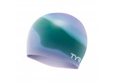 Шапочка для плавания TYR Multi Silicone Cap LCSM-528 зелено-фиолетлвый