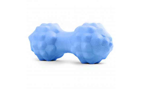 Мяч массажный Sportex арахис МФР двойной 65х140мм E41597 синий 600_380