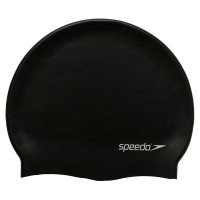 Шапочка для плавания Speedo Plain Flat Silicone Cap 8-709910001, черный