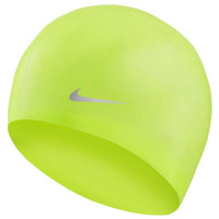 Шапочка для плавания детская Nike Solid Silicone Youth TESS0106737 желтый неон