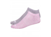 Носки низкие Star Fit SW-205 розовый меланж\светло-серый меланж, 2 пары