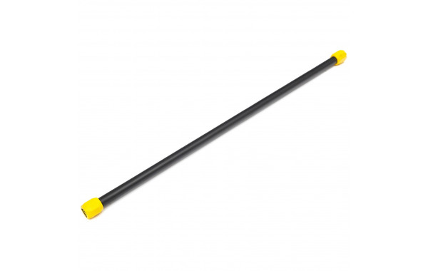Гимнастическая палка Live Pro Weighted Bar LP8145-2 2 кг, желтый/черный 600_380