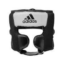 Шлем боксерский Adidas Hybrid 150 Headgear adiH150HG бело-черный