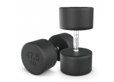 Гантель круглая обрезиненная 50 кг UnixFit PRO DBRND50PBKx2 2 шт