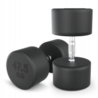 Гантель круглая обрезиненная 50 кг UnixFit PRO DBRND50PBKx2 2 шт